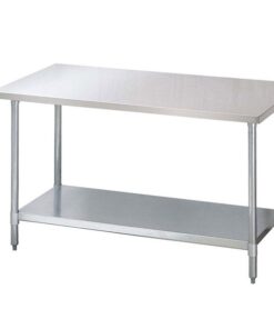 Stainless steel cutting table